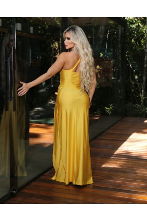 Macacão argolas Amarelo